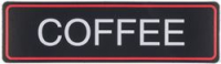 ADHESIVE LABEL COFFEE