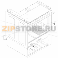 Right tray support Fagor AD-48 C