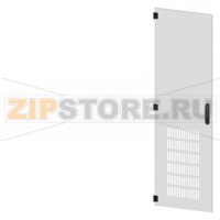 SIVACON, door, left, ventilated, IP20, H: 1800 mm, W: 500 mm, RAL 7035, Protection class 1 Siemens 8MF1850-2UT15-1BA2