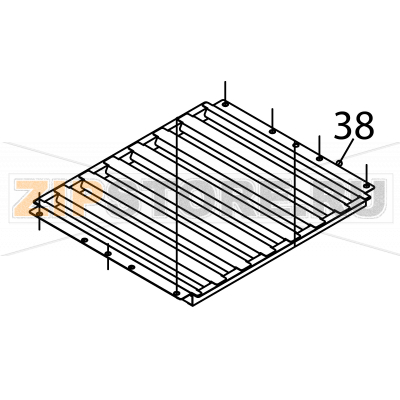 Complete vapour extractor rack Fagor FI-2700I Complete vapour extractor rack Fagor FI-2700IЗапчасть на деталировке под номером: 38Название запчасти Fagor на английском языке: Complete vapour extractor rack FI-2700I.