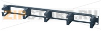 Hyperline CM-1U-ML Кабельный организатор с металлическими кольцами, 19'', 1U