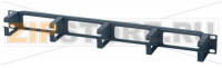 Hyperline CM-1U-ML Кабельный организатор с металлическими кольцами, 19'', 1U