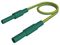 Провод тестовый 1 м, зеленый, желтый Hirschmann MAL S GG-B 100/2,5 GREEN YELLOW