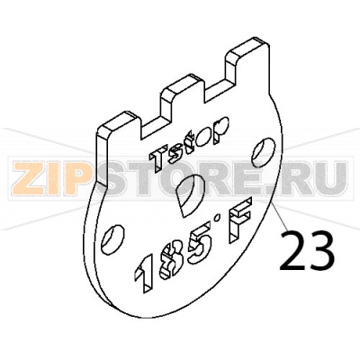 Plate W 85ºC Fagor AD-64 Plate W 85ºC Fagor AD-64Запчасть на деталировке под номером: 23Название запчасти Fagor на английском языке: Plate W 85ºC AD-64.