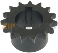 GEAR Z15 SHAFT HOLE ø 25 mm