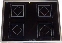 Ceran glass plate #216044 inkl. frame