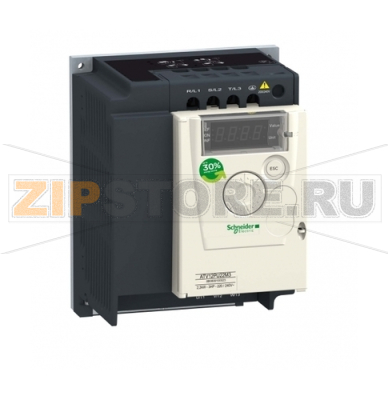 Преобразователь частоты 2.2 кВт, 240 В, 3 фазы Schneider Electric ATV12PU22M3 