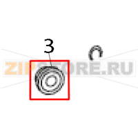 Ball bearing flanged RH and LH Zebra 170PAX4