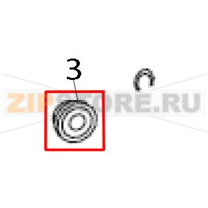 Ball bearing flanged RH and LH Zebra 170PAX4 Ball bearing flanged RH and LH Zebra 170PAX4Запчасть на деталировке под номером: 3