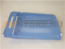 PANNELLO SUPPORTO PULSANTIERA AZZURRO 