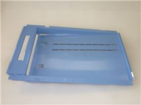 PANNELLO SUPPORTO PULSANTIERA AZZURRO