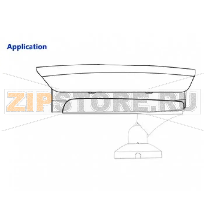 Кожух водонепроницаемый Dahua PFH610N-H 