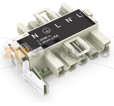 Т-образный соединитель Linect®; 5-пол.; Код. L; 1 вход; 2 вывода; белые Wago 770-7505 Protected against mismating and maintenance-freeAdditional variable coding is possible....