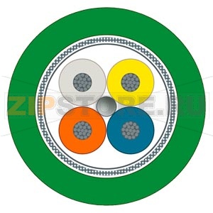 SIMATIC NET, ETHERNET FC ИНСТАЛЯЦИОННЫЙ КАБЕЛЬ С ПОВЫШЕННОЙ ГИБКОСТЬЮ (PROFINET ТИП С) 4-x ЖИЛЬНЫЙ, КАТЕГОРИИ 5 ДЛЯ ТРЕБОВАНИЙ ПОВЫШЕННОЙ СКРУЧИВАЕМОСТИ, ПРОДАЁТСЯ В МЕТРАХ, МАКС. ПОСТАВКА 1000 M, МИН. ЗАКАЗНАЯ ДЛИНА: 20 M Siemens 6XV1870-2F 