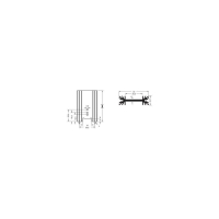Радиатор 6.2 К/Вт, 50.8x45x12.7 мм, TO-220, TO-218, TO-3P Fischer Elektronik SK 409