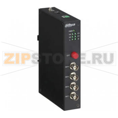 Приемник HDCVI, оптоволоконный Dahua DH-PFO2410R 