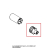 3/4 connection seal D=24 rubber+net Unox XVC 055