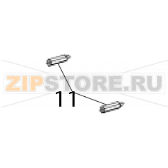 Copper pillar M3*20 TSC MX641P Copper pillar M3*20 TSC MX641PЗапчасть на деталировке под номером: 11