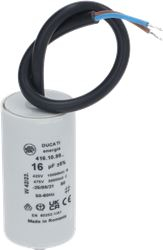 CAPACITOR DUCATI 16 MF WITH CABLE 