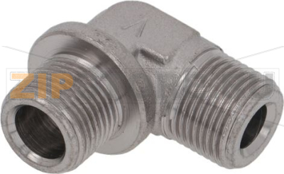 RACCORDO A &quot;L&quot; ø 3/8&quot;M-3/8&quot;M 