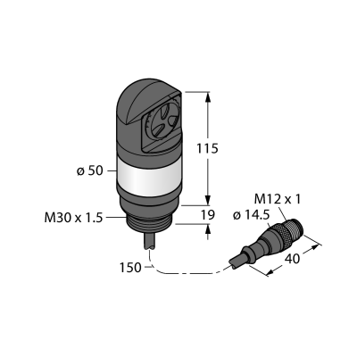 Колонна сигнальная Turck TL50HRALS1QP 