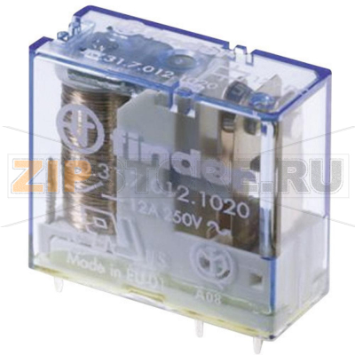 Реле электромагнитное 12 V (DC), 16 A Finder 40.61.7.012.1020 