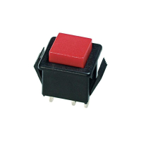 Кнопка 250 В/AC, 3 А, 1 x вкл/выкл, без фиксации, 1 шт APEM 1412NA-2