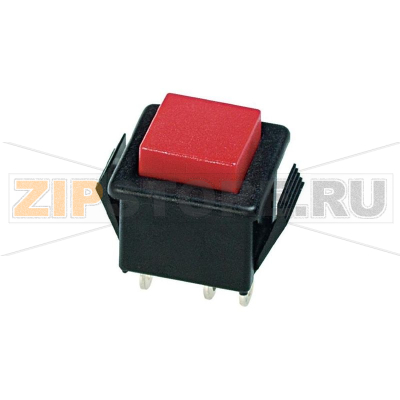 Кнопка 250 В/AC, 3 А, 1 x вкл/выкл, без фиксации, 1 шт APEM 1412NA-2 