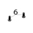 Screw, TP3*8, MOQ 50 pcs TSC TTP-323