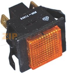 Voyant ambre à clipser - 12 V 