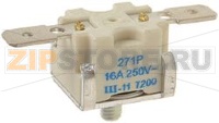 КОНТАКТ ТЕРМОСТАТА 155°C M4 16A 250В