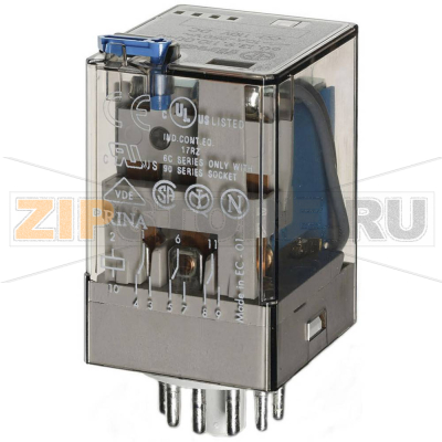 Реле электромагнитное, 230 V (DC), 10 А Finder 60.13.9.220.0040 