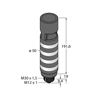Колонна сигнальная Turck TL50BLGBYRAOSQ 