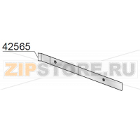 Направляющая корзины 1200 450x40 mm DIHR DW014