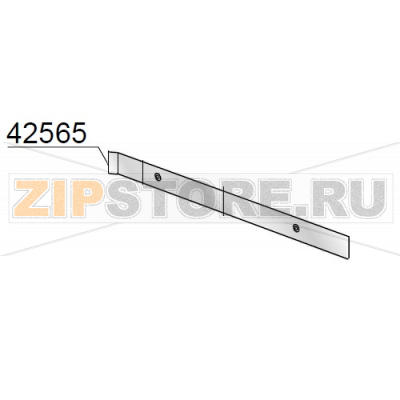 Направляющая корзины 1200 450x40 mm DIHR DW014 Направляющая корзины 1200 450x40 mm DIHR DW014Запчасть на деталировке под номером: 42565Название запчасти на английском языке: Guide rail DIHR DW014