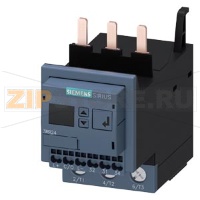 РЕЛЕ КОНТРОЛЯ ТОКА ДЛЯ IO-LINK, ДЛЯ МОНТАЖА НА КОНТАКТОР 3RT2, ТИПОРАЗМЕР S2, ЦИФРОВАЯ РЕГУЛИРОВКА ПАРАМЕТРОВ, С ЖКД, КОНТРОЛЬ ПОЛНОГО ТОКА/АКТИВНОЙ СОСТАВЛЯЮЩЕЙ ТОКА 8 - 80A, 20-400 ГЦ, 3-Ф. ПИТАНИЕ 24 V DC, 1 П КОНТАКТ, КОНТРОЛЬ ПРЕВЫШЕНИЯ/ ПОНИЖЕНИЯ ТО