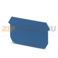 Концевая крышка Phoenix Contact D-UDK 4 BU