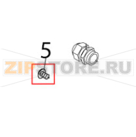 Screw s.s. M6x10 Bear Varimixer AR80 VL-1S