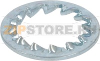 Outer Toothed Washer D16