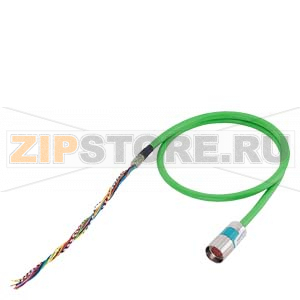 СИГНАЛЬНЫЙ КАБЕЛЬ С РАЗЪЕМАМИ (ROD 431 MASTERDRIVES) 4X2X0.38 + 4X0,5 C PVC/PVC UL/CSA, DESINA MOTION-CONNECT 500 A DМАКС. = 9,3 ММ Siemens 6FX50.2-2AH00-.... 