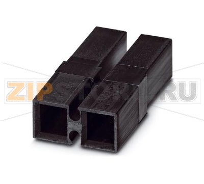 Корпус соединителя Phoenix Contact STG 2-RV/Q Полюсов: 2, Цвет: черный.Минимальный заказ: 50 шт.Упаковка: 50 шт.