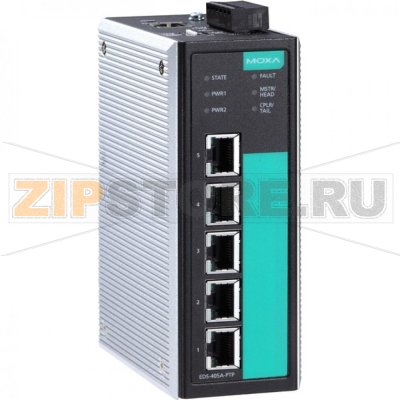 Коммутатор MOXA EDS-405A-PTP-T 