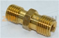 DOPPIO RACCORDO FRESATO M8x1-M9x1 - 5 PZ