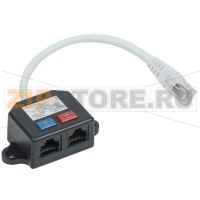 ITK Разветвитель (Y-адаптер) кат. 5Е 2xRJ45-1хRJ45