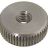 DADO ZIGRINATO ø 20 mm FILETTO MA6 - DADO ZIGRINATO ø 20 mm FILETTO MA6