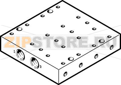 Коллектор Festo VABM-P7-18MB-G18-M5-4 