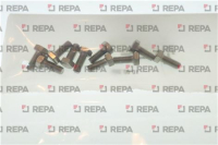 Vite testa esagonale M5x12 DIN933 10pcs