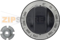 ЧЕРНАЯ РУЧКА Ø 62 ММ 70-260°C