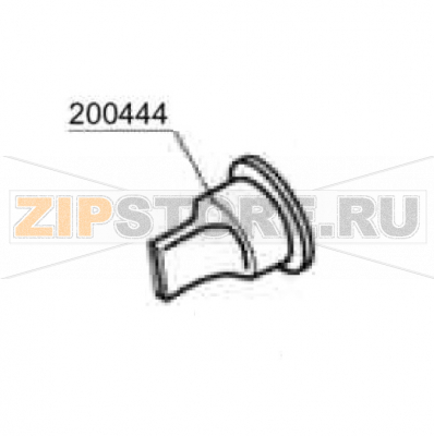 Valvola Asp.Dosatore Silicone Comenda LB 200 Valvola Asp.Dosatore Silicone Comenda LB 200Запчасть на сборочном чертеже под номером: 200444Название запчасти на итальянском языке: Valvola Asp.Dosatore Silicone Comenda LB 200