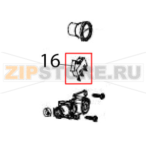 Waterproof switch Hurakan HKN-ME717 Waterproof switch Hurakan HKN-ME717Запчасть на деталировке под номером: 16